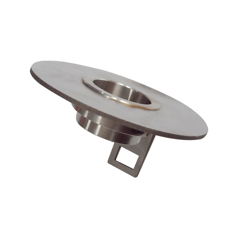 Stainless Steel Plate With Center Collar